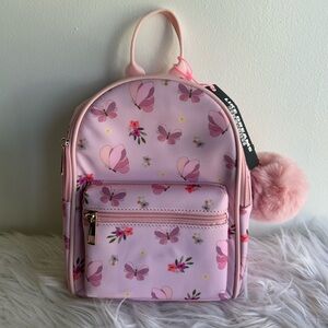 Pink Butterfly Backpack